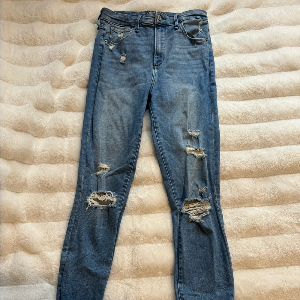 Blue Abercrombie pants size 27 4R